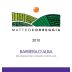 Matteo Correggia Barbera d'Alba 2010 Front Label