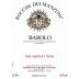 Rocche dei Manzoni Barolo Perno Vigna Cappella di S. Stefano 2010 Front Label