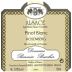 * Rosenberg Pinot Blanc 2010 Front Label