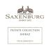 Saxenburg Private Collection Shiraz 2010 Front Label