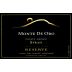 Monte de Oro Vista del Monte Vineyard Reserve Syrah 2007 Front Label