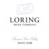 Loring Wine Company Russian River Valley Pinot Noir 2014 Front Label