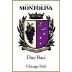 Montoliva Vineyard & Winery Due Baci Chicago Park Vineyard Red 2007 Front Label