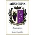 Montoliva Vineyard & Winery Primitivo 2013 Front Label