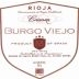 Burgo Viejo Rioja Crianza 2011 Front Label