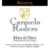 Carmelo Rodero Riserva 2011 Front Label