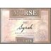 Morse Wines Syrah 2007 Front Label