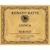 Renato Ratti Barolo Conca 2011 Front Label
