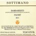 Sottimano Barbaresco Pajore 2011 Front Label