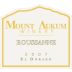 Mount Aukum Winery Roussanne 2007 Front Label