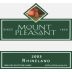 Mount Pleasant Winery Rhineland White 2003 Front Label