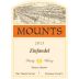 Mounts Family Winery Estate Grown Zinfandel 2013 Front Label