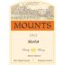 Mounts Family Winery Estate Grown Merlot 2012 Front Label