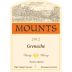 Mounts Family Winery Estate Grown Grenache 2012 Front Label