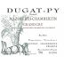 Dugat-Py Mazoyeres Chambertin 2011 Front Label