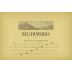 Muirwood Vineyards Reserve Chardonnay 2013 Front Label