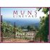 Muns Vineyard Pinot Noir 2006 Front Label