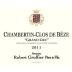 Domaine Robert Groffier Chambertin-Clos de Beze Grand Cru 2011 Front Label