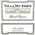 Villa Mt. Eden Grand Reserve Syrah 1999 Front Label