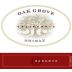 Oak Grove Family Reserve Shiraz 2011 Front Label