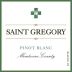 Graziano Saint Gregory Pinot Blanc 2015 Front Label
