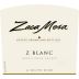 Zaca Mesa Z Blanc White 2014 Front Label