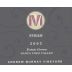 Andrew Murray Estate Grown Syrah 2003 Front Label
