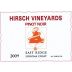 Hirsch East Ridge Pinot Noir 2009 Front Label
