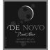 De Novo Wines Destein Vineyard Pinot Noir 2014 Front Label