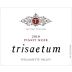 Trisaetum Pinot Noir 2010 Front Label
