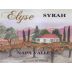 Elyse Syrah 2001 Front Label