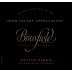 Brassfield Volcano Ridge Vineyard Petite Sirah 2014 Front Label