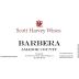 Scott Harvey Mountain Selection Barbera 2008 Front Label