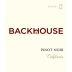 BackHouse Wines Pinot Noir 2009 Front Label