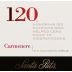 Santa Rita 120 Carmenere 2012 Front Label