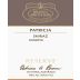 Brown Brothers Patricia Reserve Shiraz 2012 Front Label