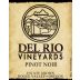 Del Rio Vineyards Pinot Noir 2011 Front Label