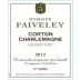 Faiveley Corton-Charlemagne Grand Cru 2012 Front Label