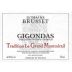 Domaine Brusset Gigondas Tradition Le Grand Montmirail 2012 Front Label