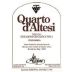 Altesino Quarto d'Altesi 1998 Front Label