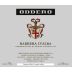 Oddero Barbera d'Alba 2012 Front Label