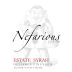 Nefarious Cellars Defiance Vineyard Estate Syrah 2010 Front Label