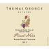 Thomas George Baker Ridge Vineyard Pinot Noir 2013 Front Label