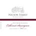Nelson Family Vineyards Grown Top Row Reserve Cabernet Sauvignon 2007 Front Label