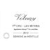 Domaine de Montille Volnay Les Mitans Premier Cru 2012 Front Label