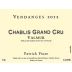 Patrick Piuze Chablis Valmur Grand Cru 2012 Front Label