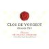 Francois Lamarche Clos de Vougeot Grand Cru 2012 Front Label