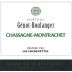 Domaine Genot-Boulanger Chassagne Montrachet Les Chenevot Premier Cru 2012 Front Label