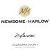 Newsome-Harlow Zinfandel 2010 Front Label
