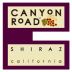 Canyon Road Shiraz 2000 Front Label